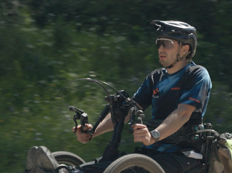 Adaptive mountain biker Dylan Willick on using NanoSALV