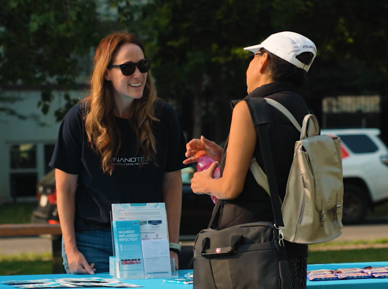 NanoTess Team supports vulnerable and unhoused at the Calgary Pop-Up Care Village 