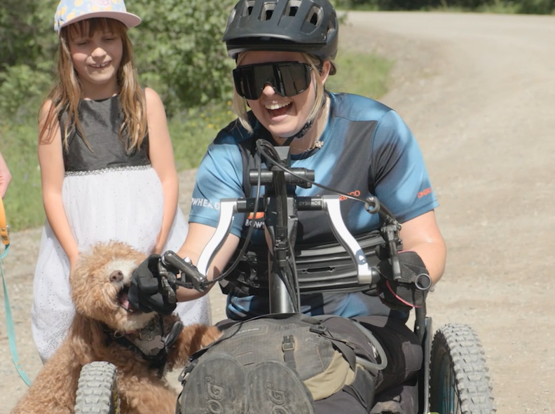 Adaptive mountain biker Ryan Barbie on using NanoSALV